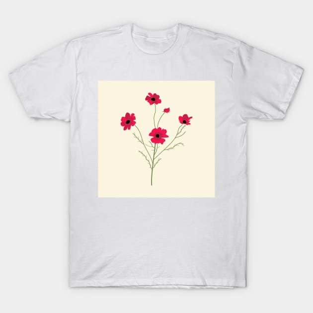 Flowers - Lifes Inspirational Quotes T-Shirt by MikeMargolisArt